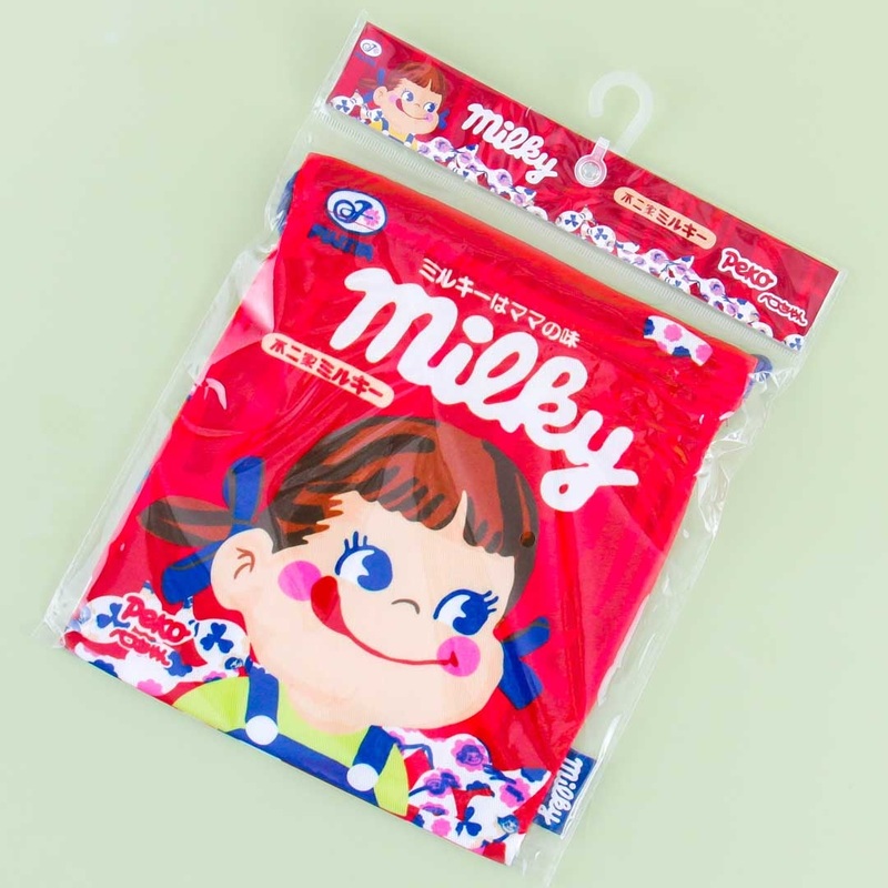 Milky Peko-Chan Drawstring Bag