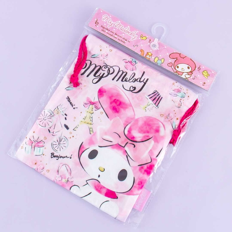 My Melody Paris Dreams Drawstring Bag