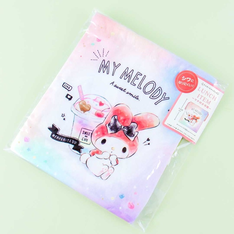 My Melody Sweet Cafe Drawstring Bag