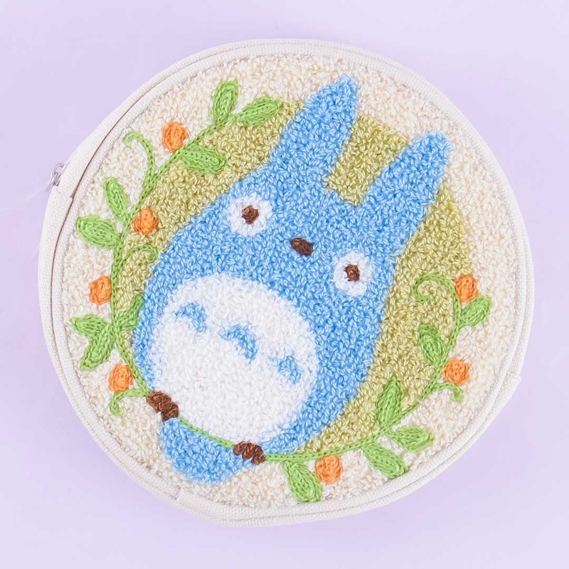 My Neighbor Chu-Totoro Round Cloth Pouch