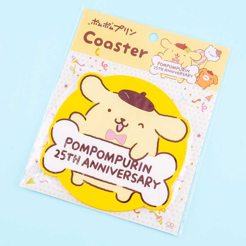 Pompompurin 25th Anniversary Bone Coaster