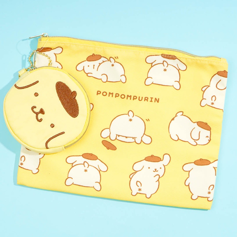 Pompompurin Butt Purinpurin Pudding Pouch Set