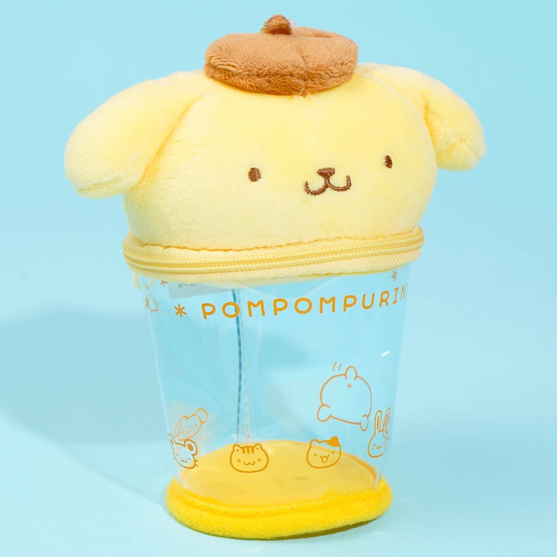 Pompompurin Butt Puripuri Pudding Clear Pouch