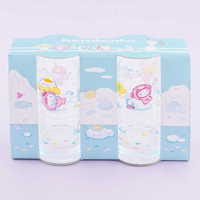 Sanrio Characters Ice Friends Glass Set