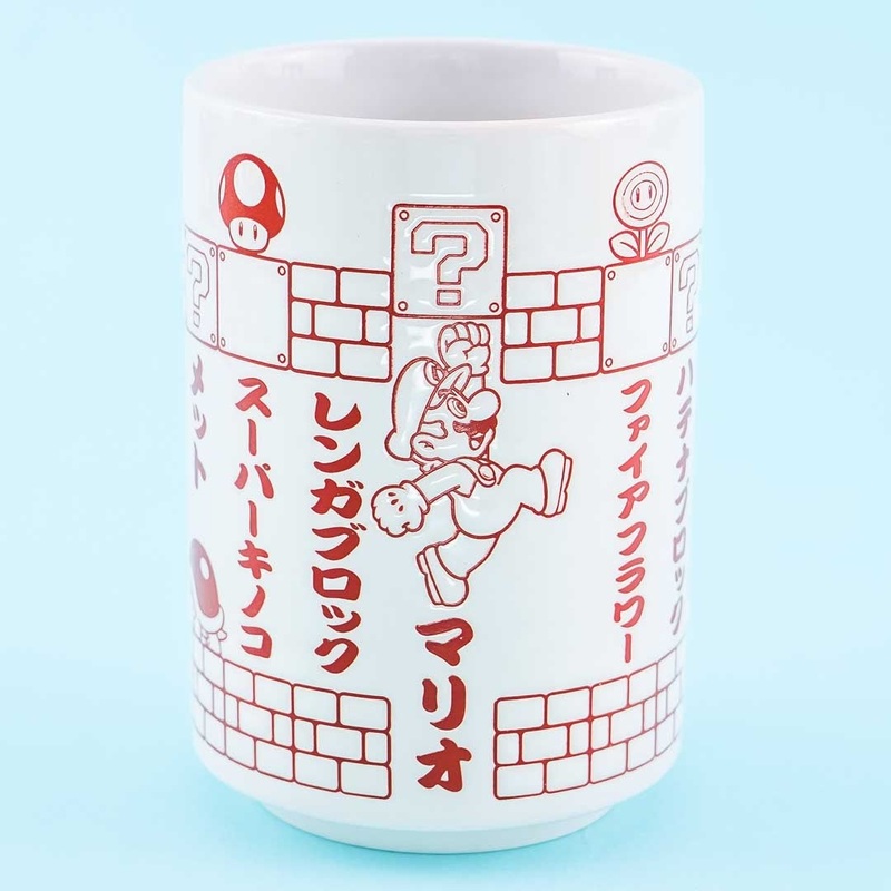 Super Mario Punch Japanese Teacup