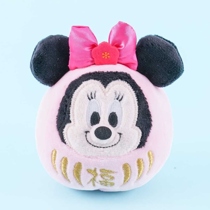 Daruma Plushie Charm - Minnie Mouse / Mini