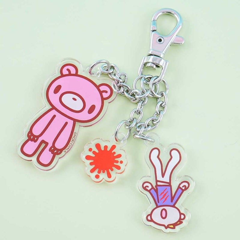 Gloomy Bear Triple Acrylic Charm