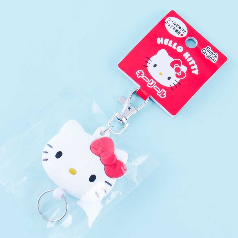 Hello Kitty Retractable Keyring Charm
