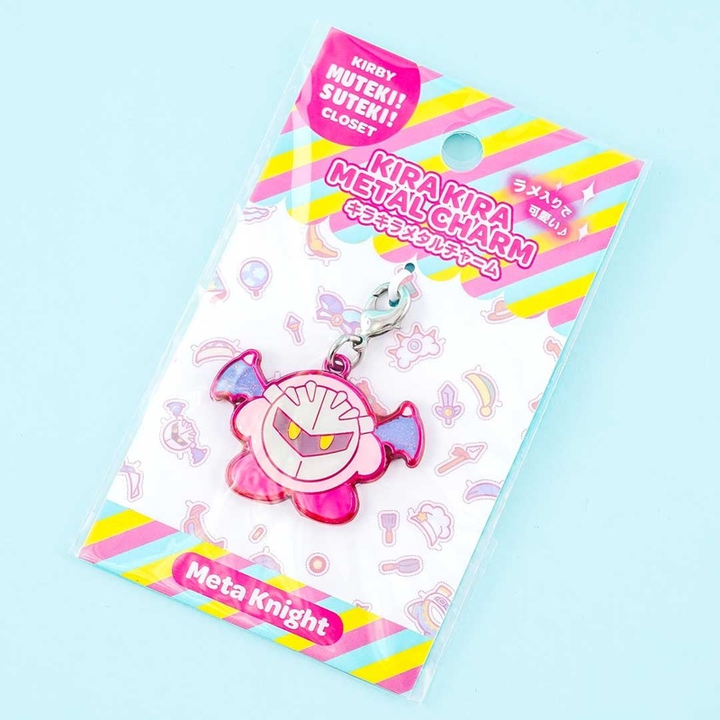 Kirby Metal Charm - Meta Knight