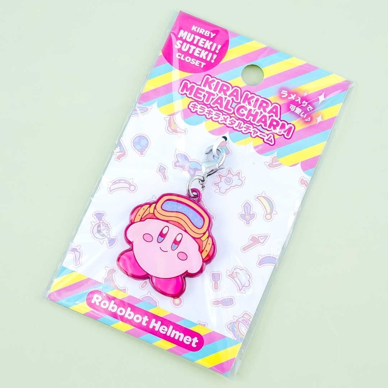 Kirby Metal Charm - Robobot Helmet