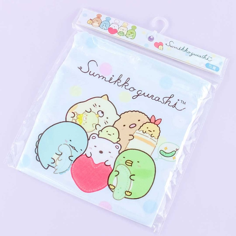 Sumikko Gurashi Plushie Love Drawstring Bag