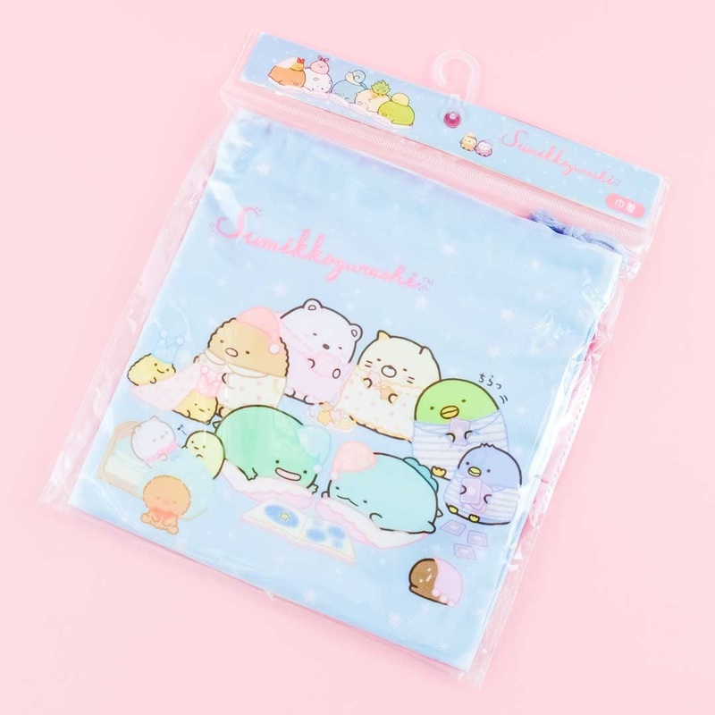 Sumikko Gurashi Slumber Party Drawstring Bag