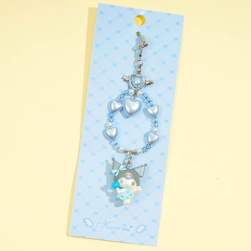 Kuromi Dreaming Angel Strap Charm
