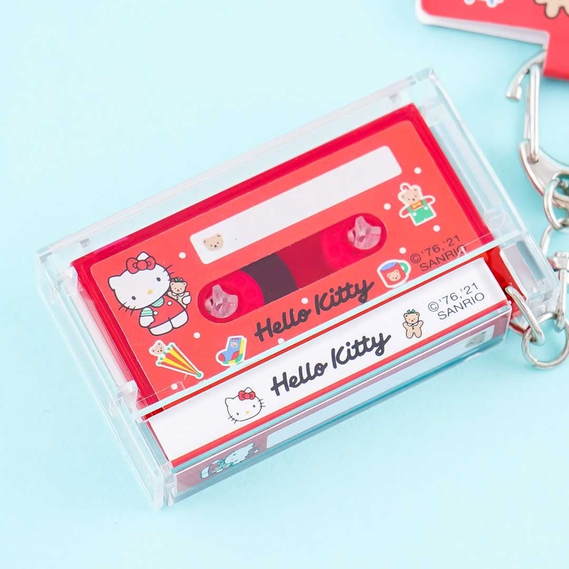 Sanrio Original Cassette Tape Charm - Hello Kitty