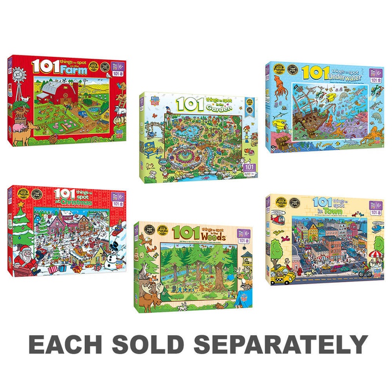 Masterpieces 101 choses  reprer le puzzle