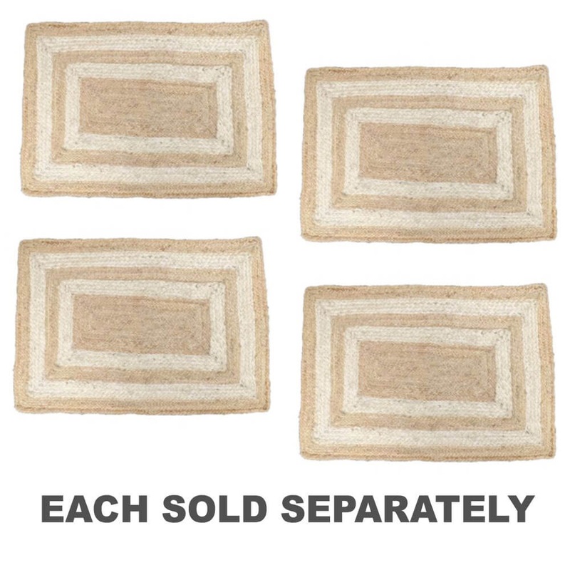 Tapis de jute de la frontire Athena