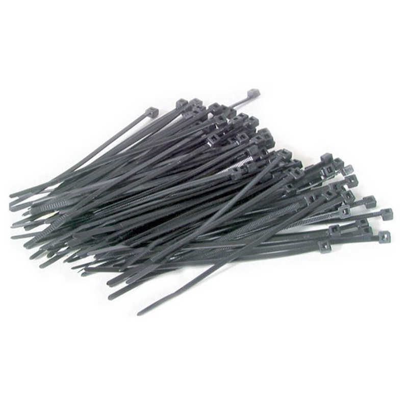 Time de cble 300x4,8 mm noir (pack de 500 pices)